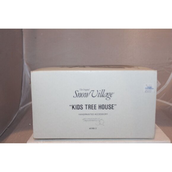 Dept 56 Snow Village - Kid's Tree House Snow - Picture 7 of 7